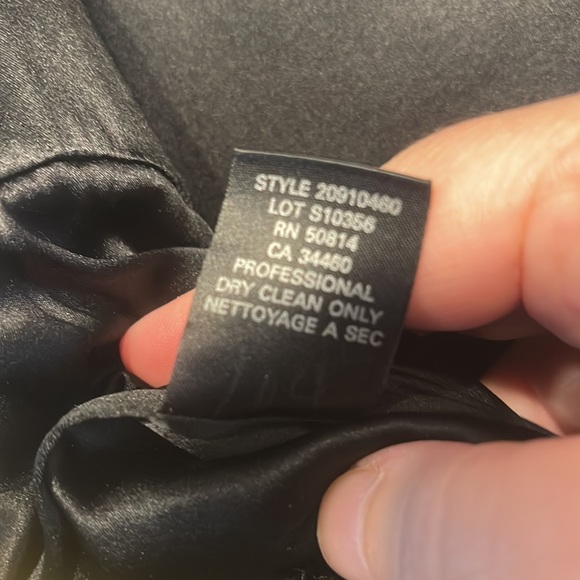 ELIE TAHARI 8 black lace sheath dress silk blend Y2K style slip holiday party - Picture 5 of 8